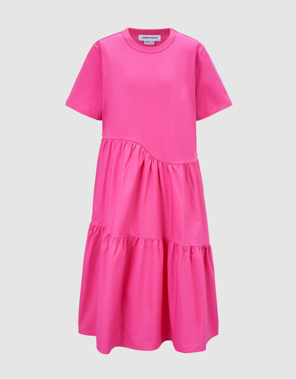 Crew Neck A-Line Dress