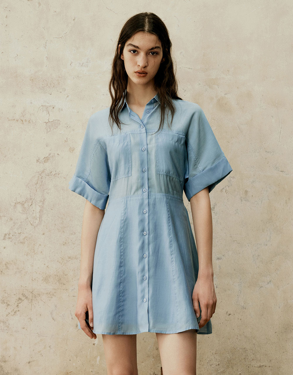 Skater Shirt Dress