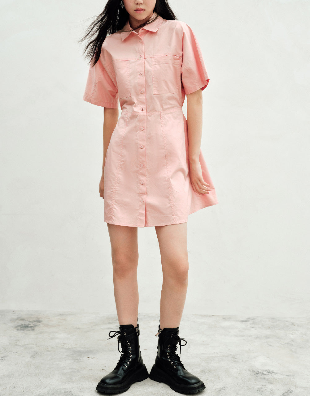 Button Up Shirt Dress