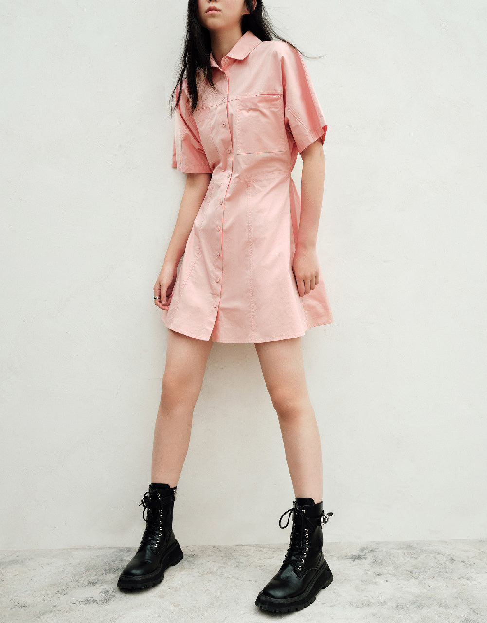 Button Up Shirt Dress