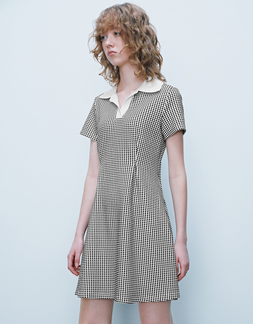 Knitted Mini A-Line Dress