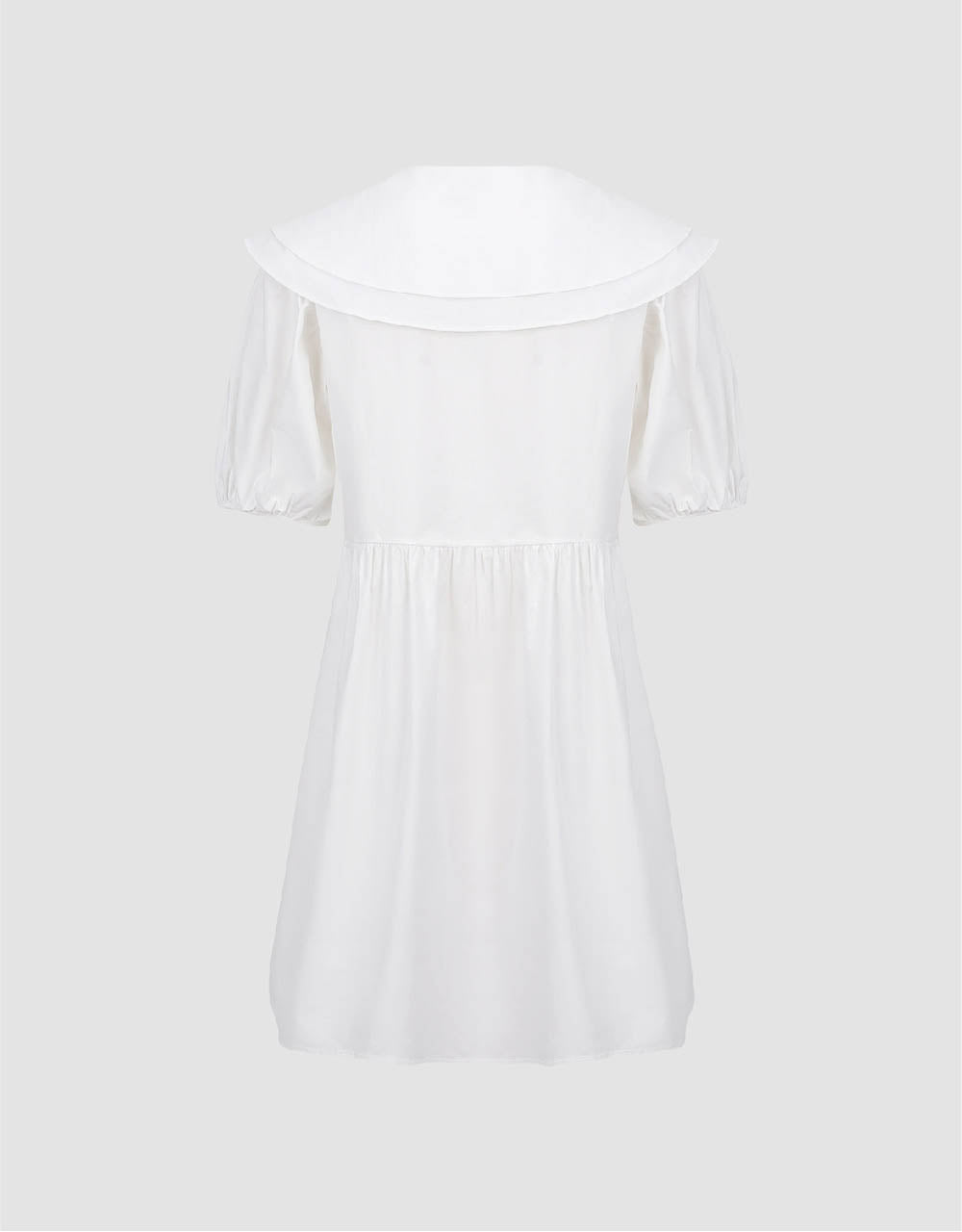 Sailor Collar Neck A-Line Dress