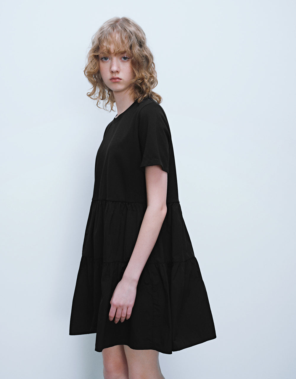 Crew Neck A-Line Dress