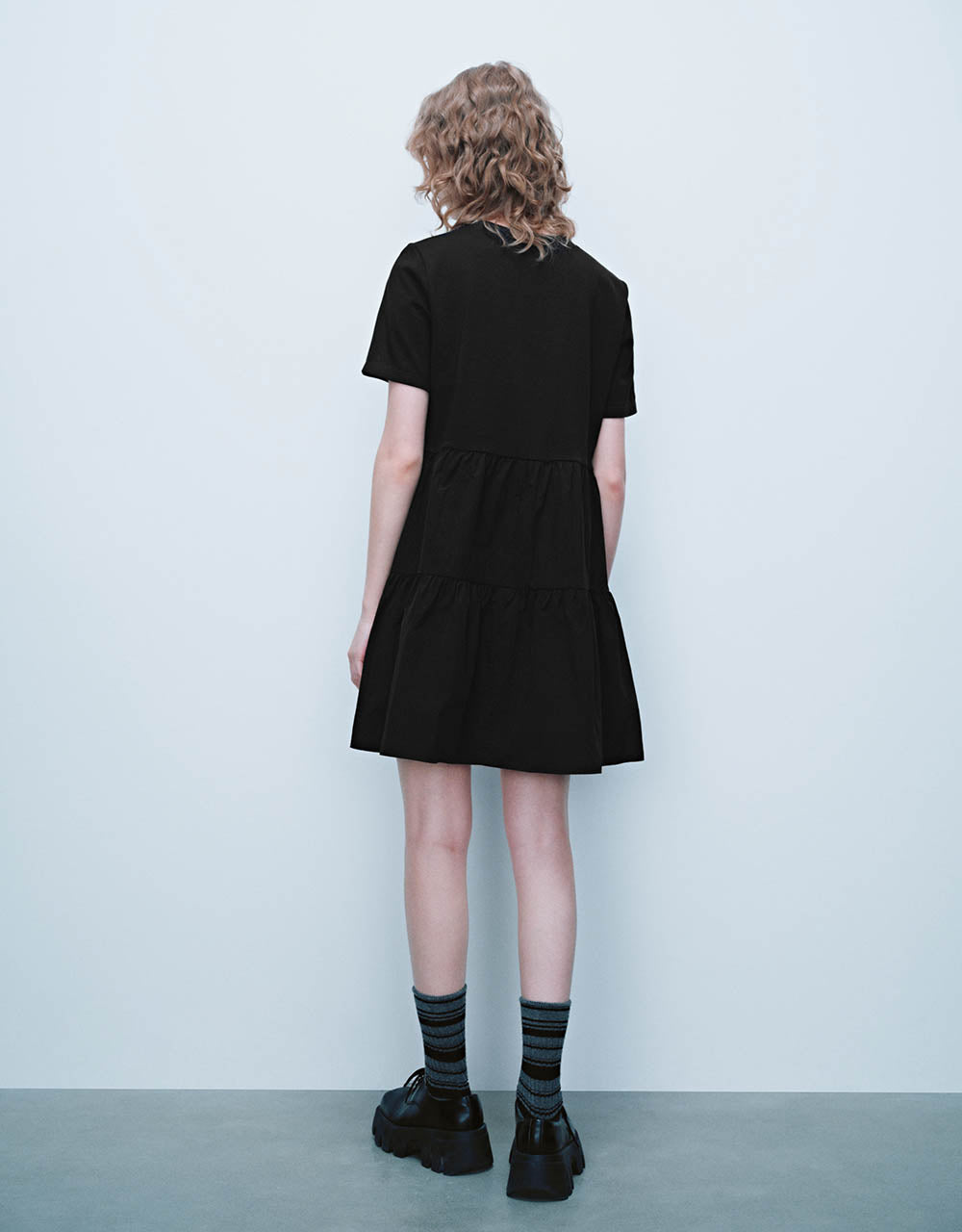 Crew Neck A-Line Dress