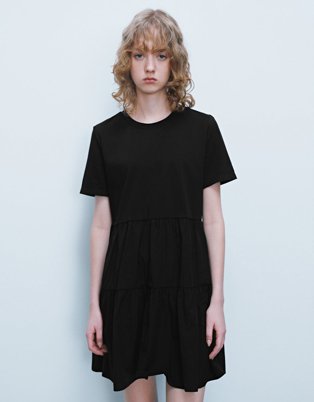 Crew Neck A-Line Dress