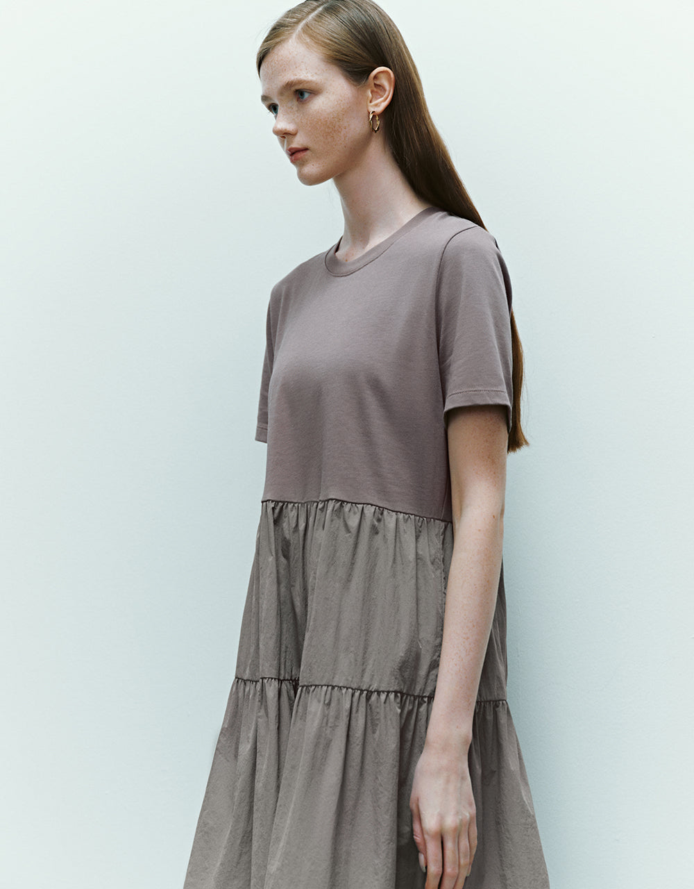 Crew Neck A-Line Dress