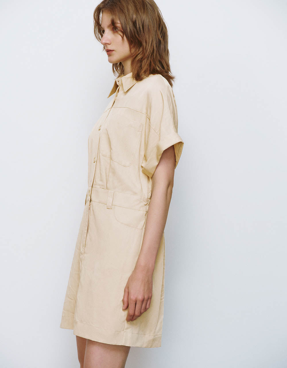 A-Line Shirt Dress