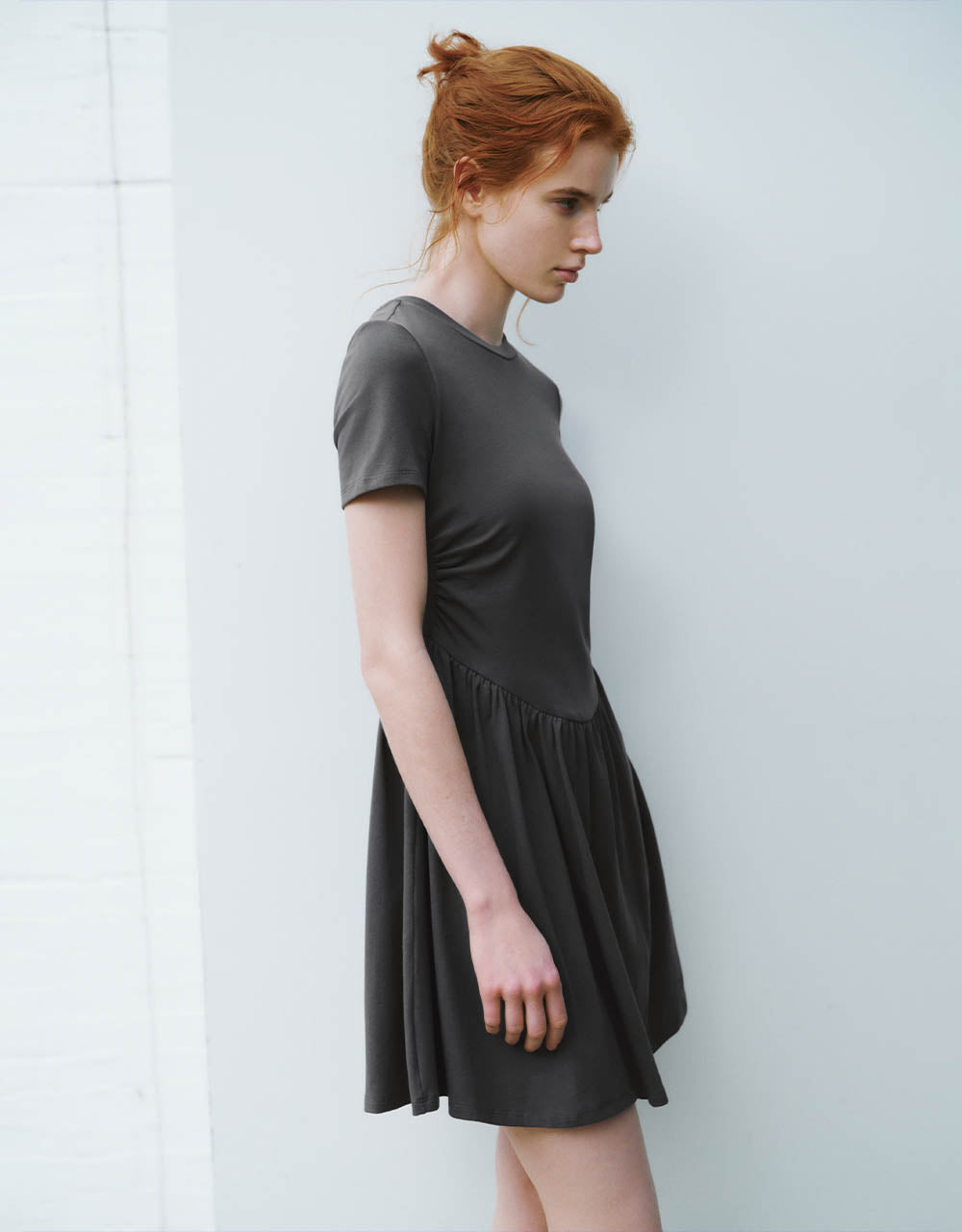 Crew Neck A-Line Dress