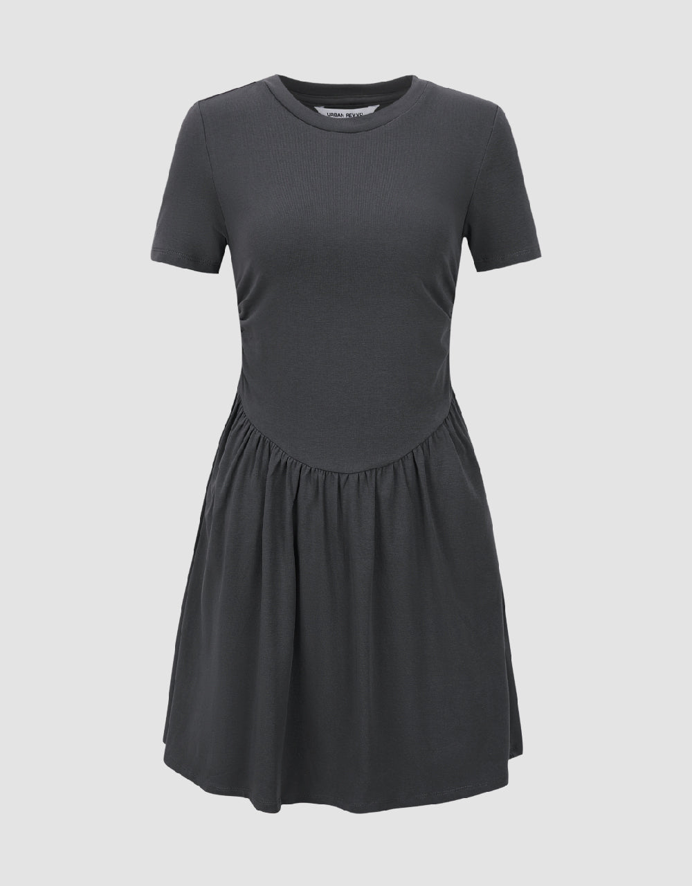 Crew Neck A-Line Dress