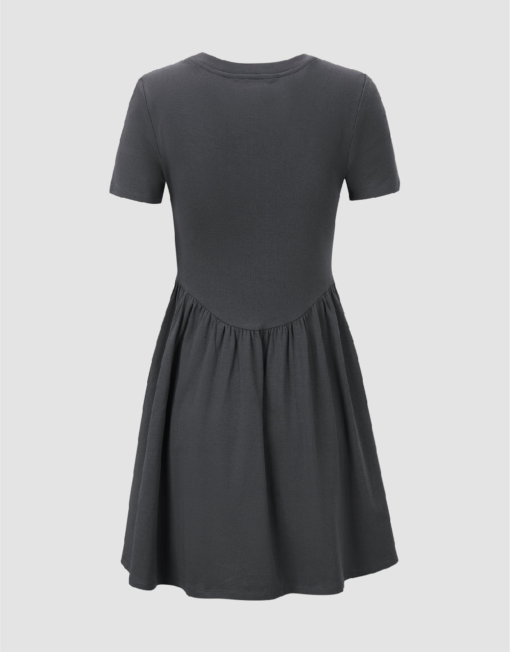 Crew Neck A-Line Dress