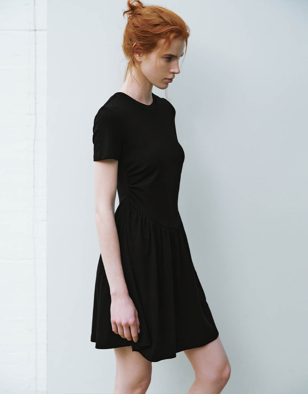 Crew Neck A-Line Dress