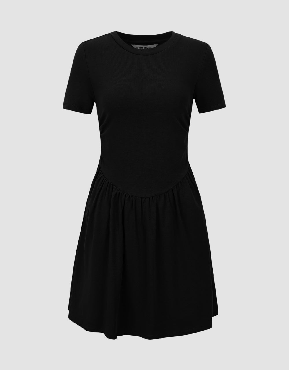 Crew Neck A-Line Dress