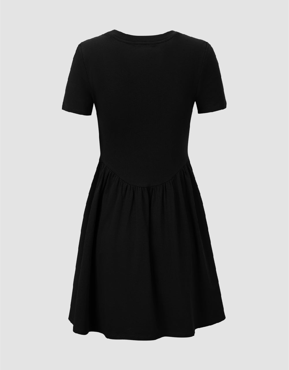 Crew Neck A-Line Dress