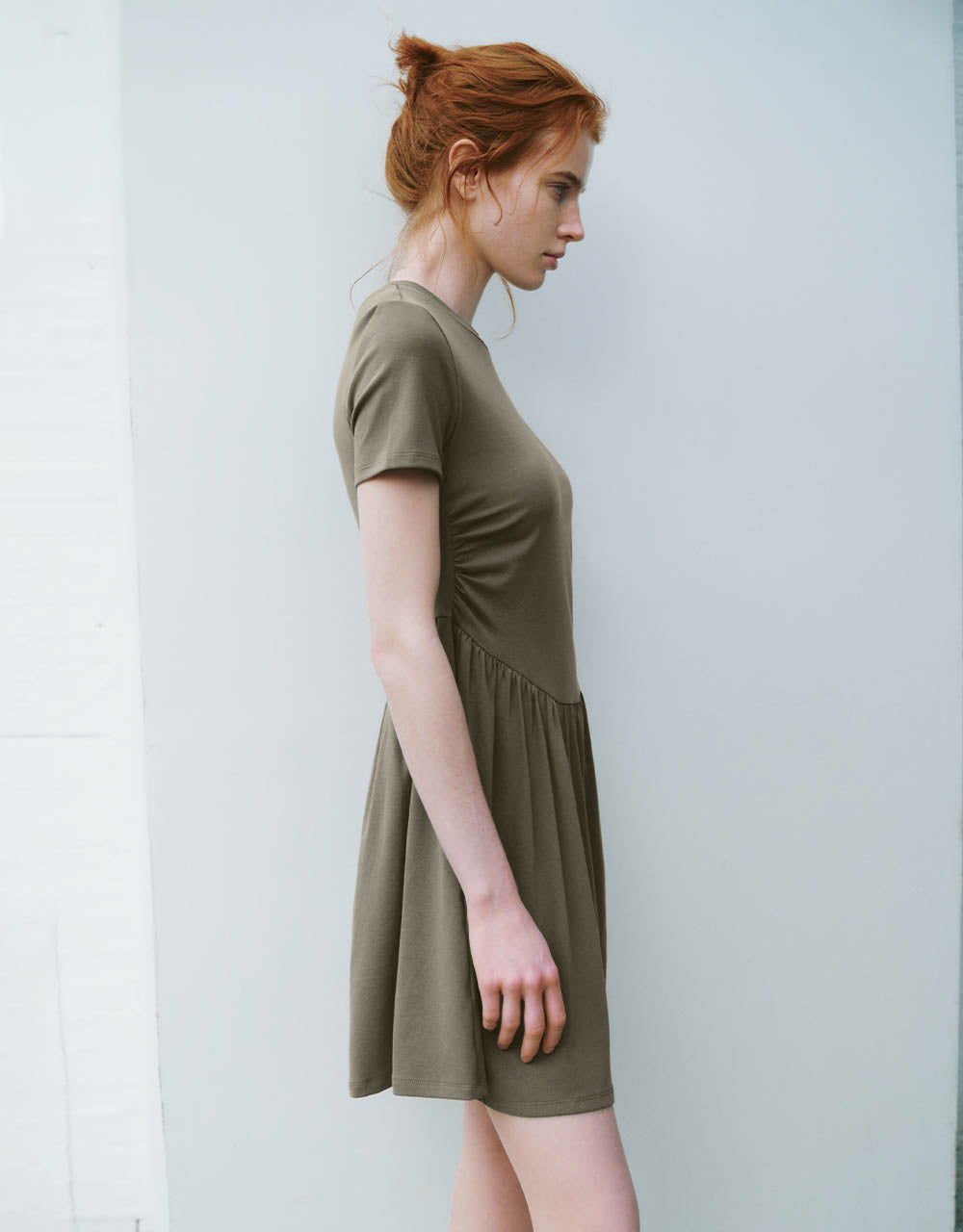 Crew Neck A-Line Dress