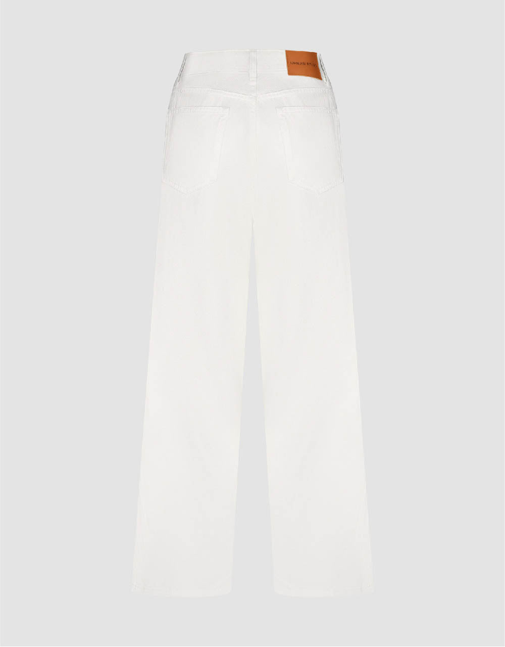 Split Hem Wide-Leg Jeans