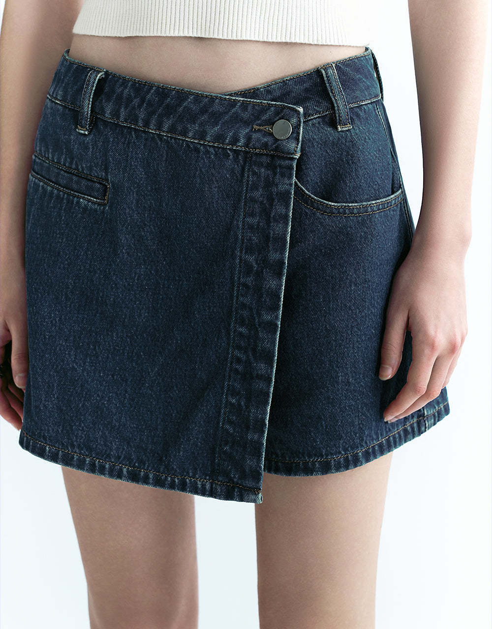 Denim Skort