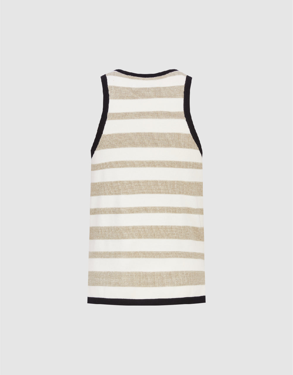 Striped Knitted Tank Top