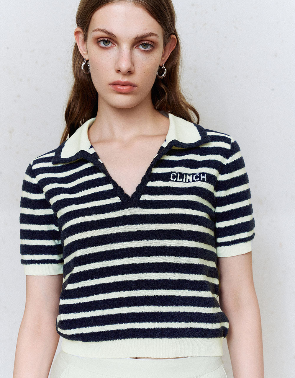 Striped Knitted T-Shirt