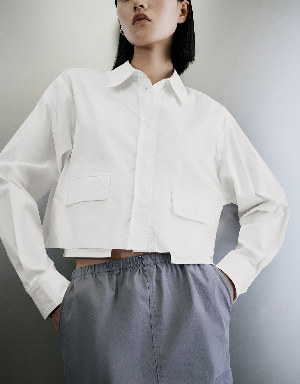 Standard Sleeve Straight Shirt