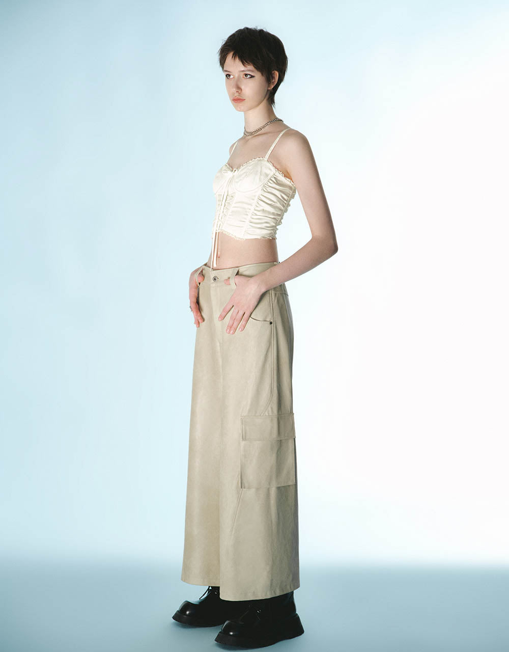 Lace V-Neck Cami Top