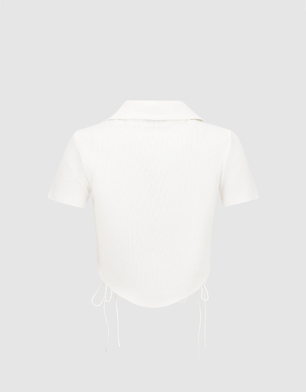 Letter Printed Polo  T-Shirt