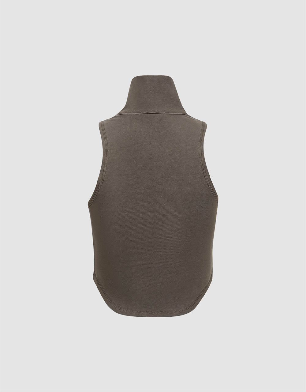 Zip Half Placket Tank Top