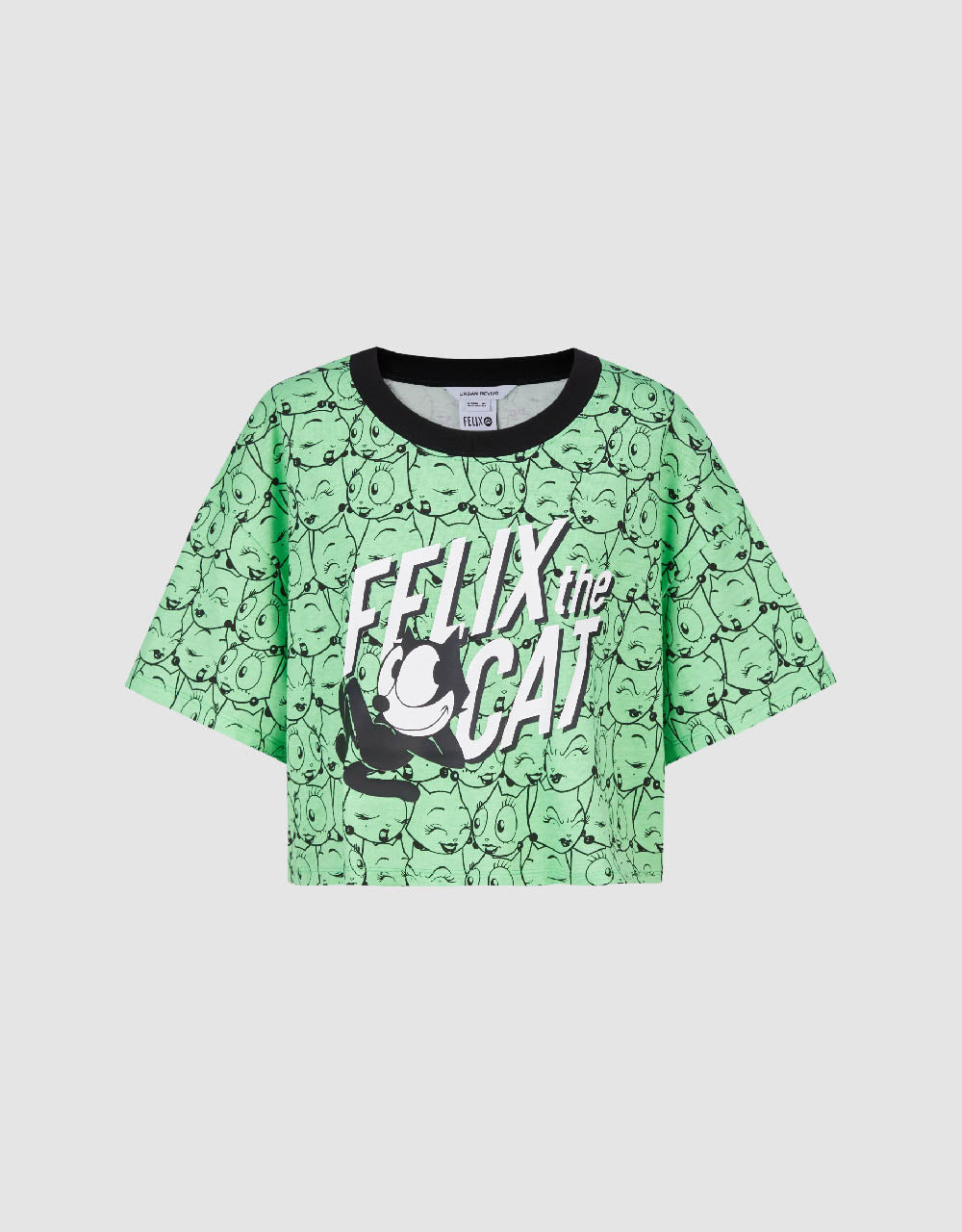 Felix The Cat Printed Crew Neck T-Shirt