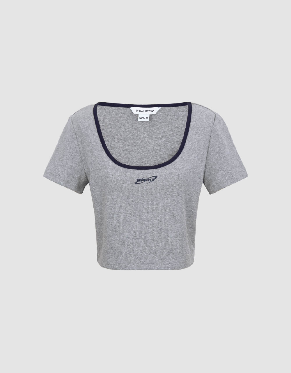 U Neck Knitted T-Shirt