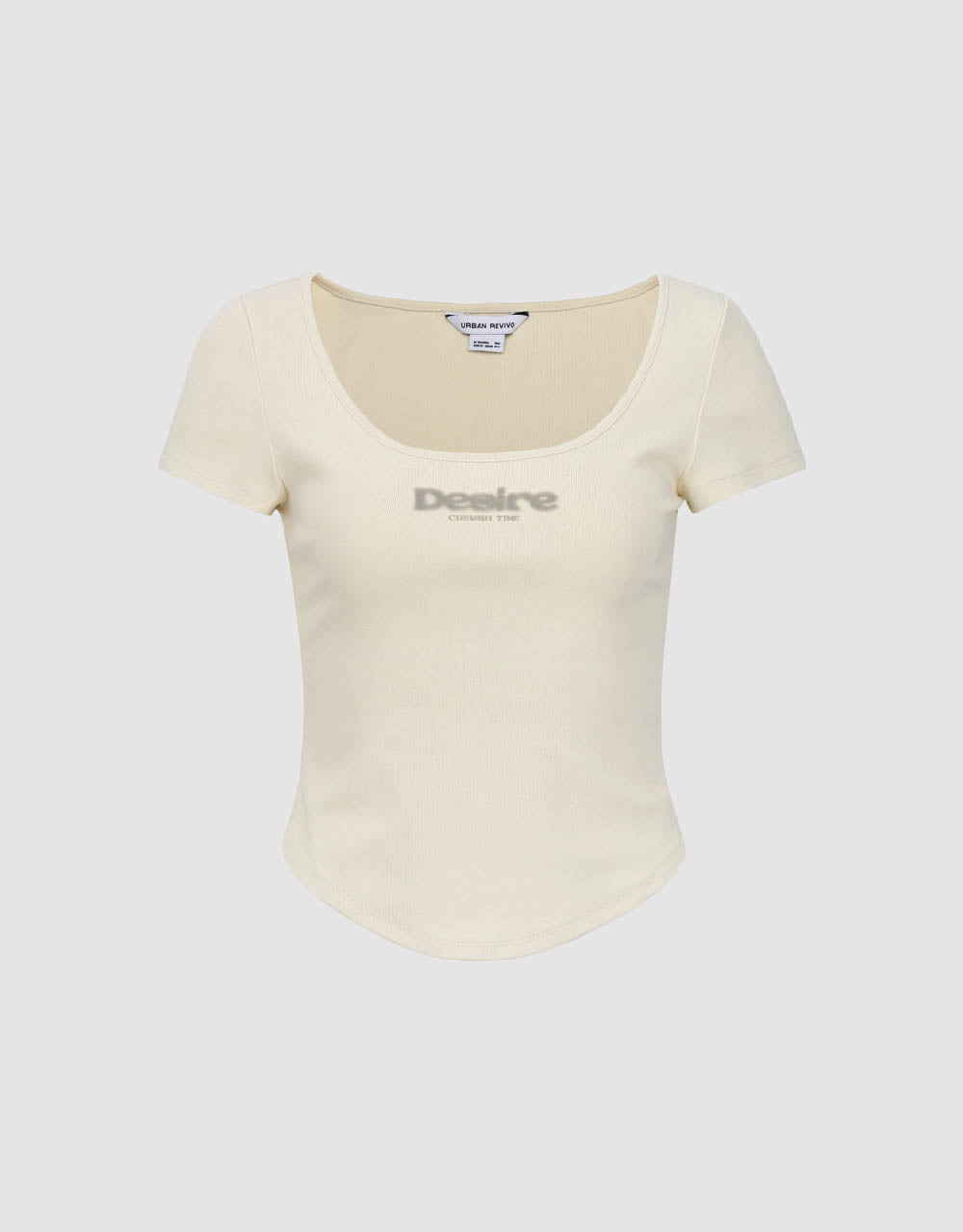 U Neck Skinny T-Shirt