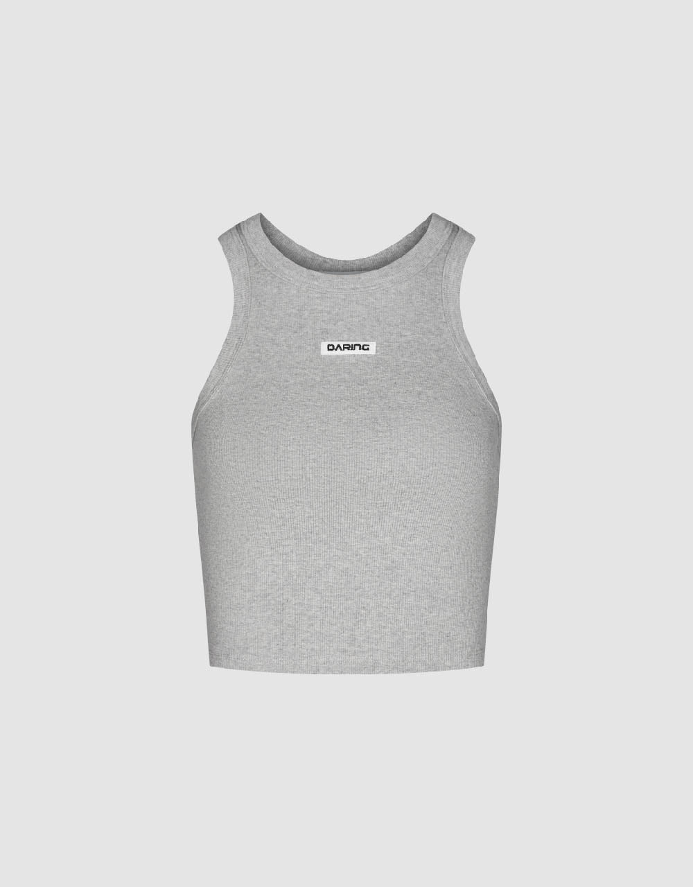 Crew Neck Knitted Tank Top