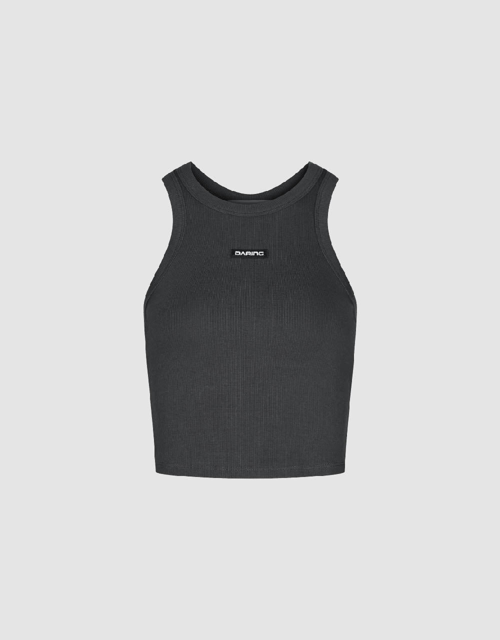 Crew Neck Knitted Tank Top