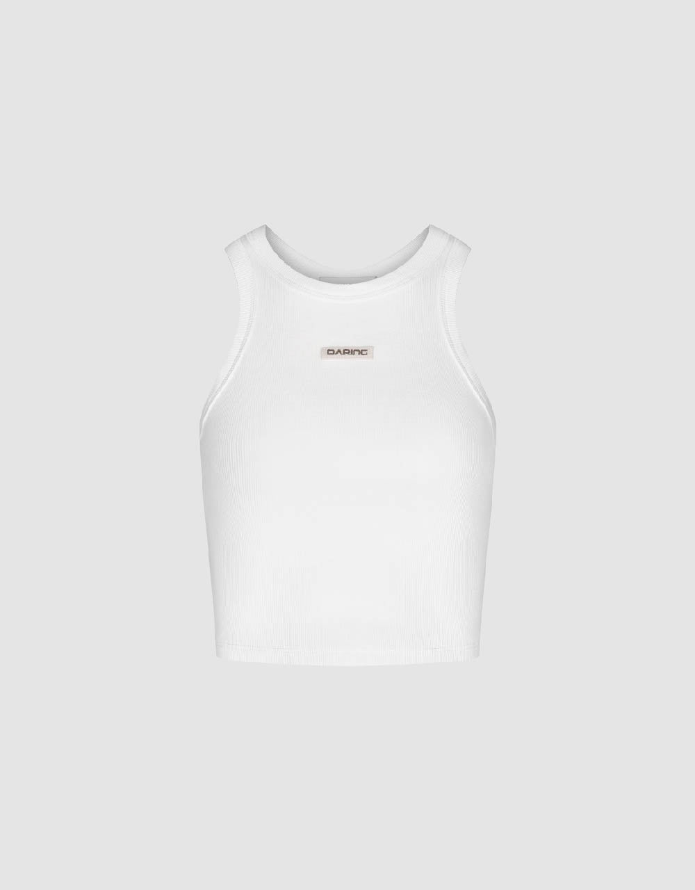 Crew Neck Knitted Tank Top