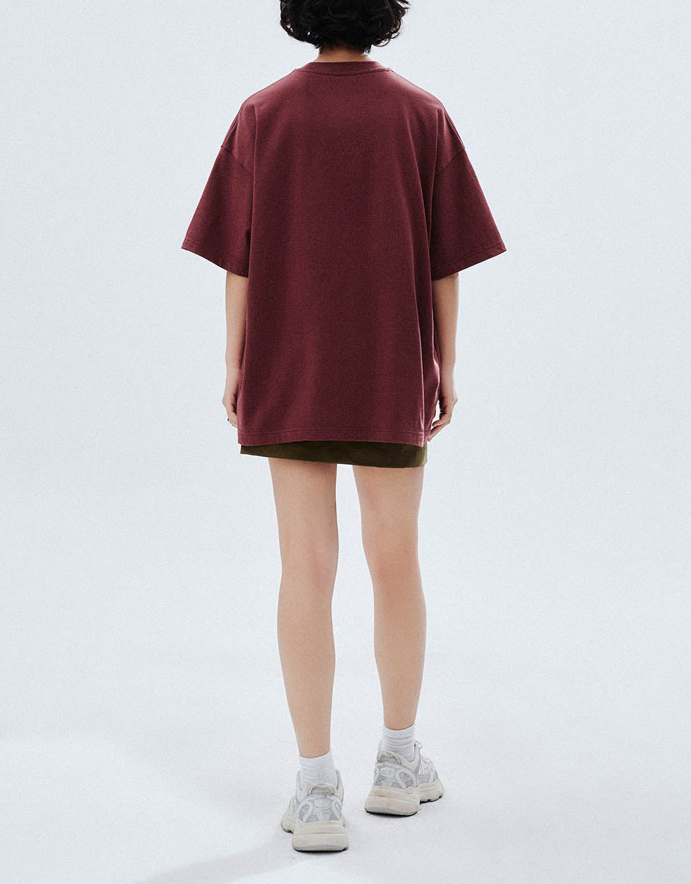 Printed Crew Neck Loose T-Shirt