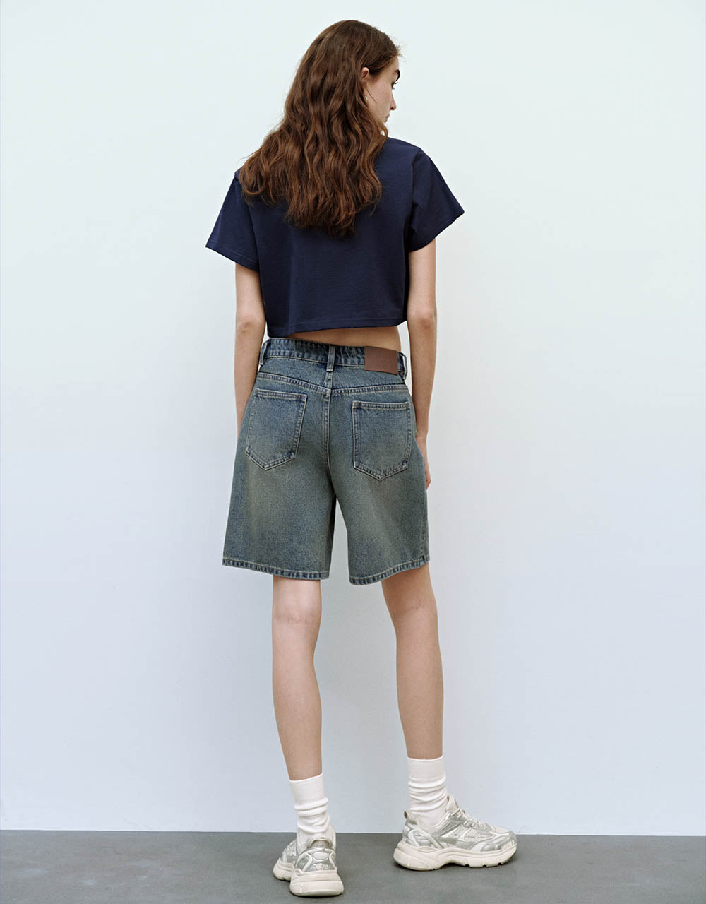 Letter Printed Crew Neck T-Shirt