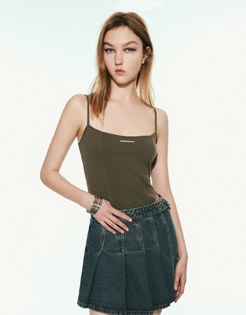 U Neck Skinny Cami Top