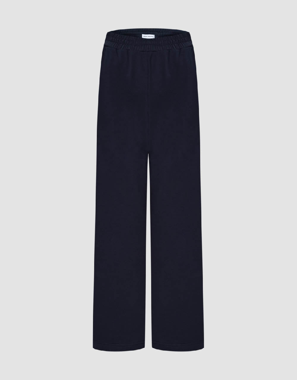 Elastic Waist Wide-Leg Pants