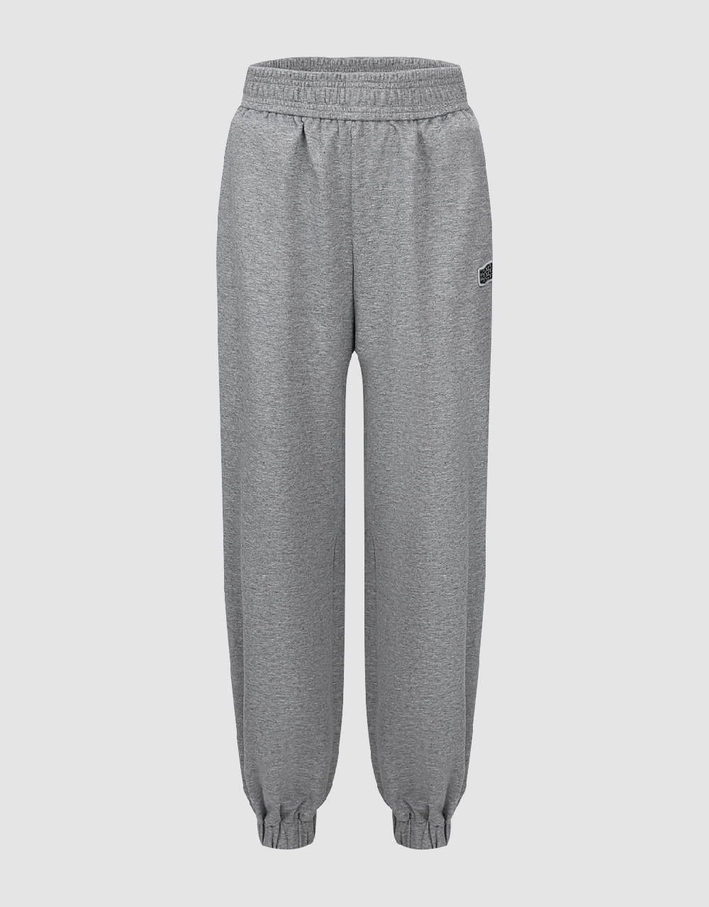 Elastic Waist Knitted Jogger Pants