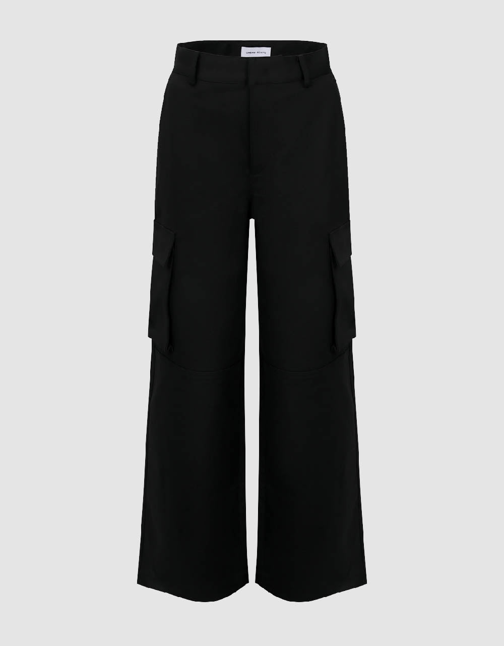 Multi-Pocket Loose Straight Pants