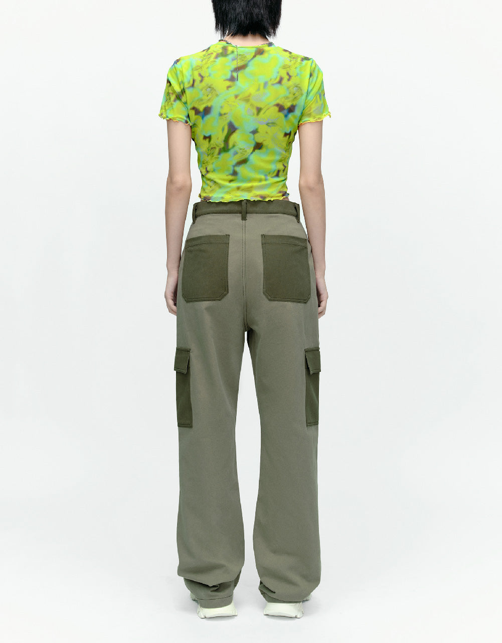 Multi-Pocket Straight Pants