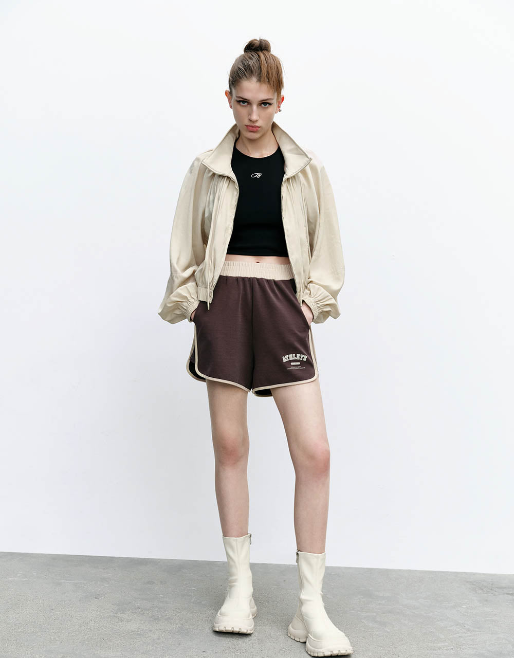 Knitted Loose Shorts