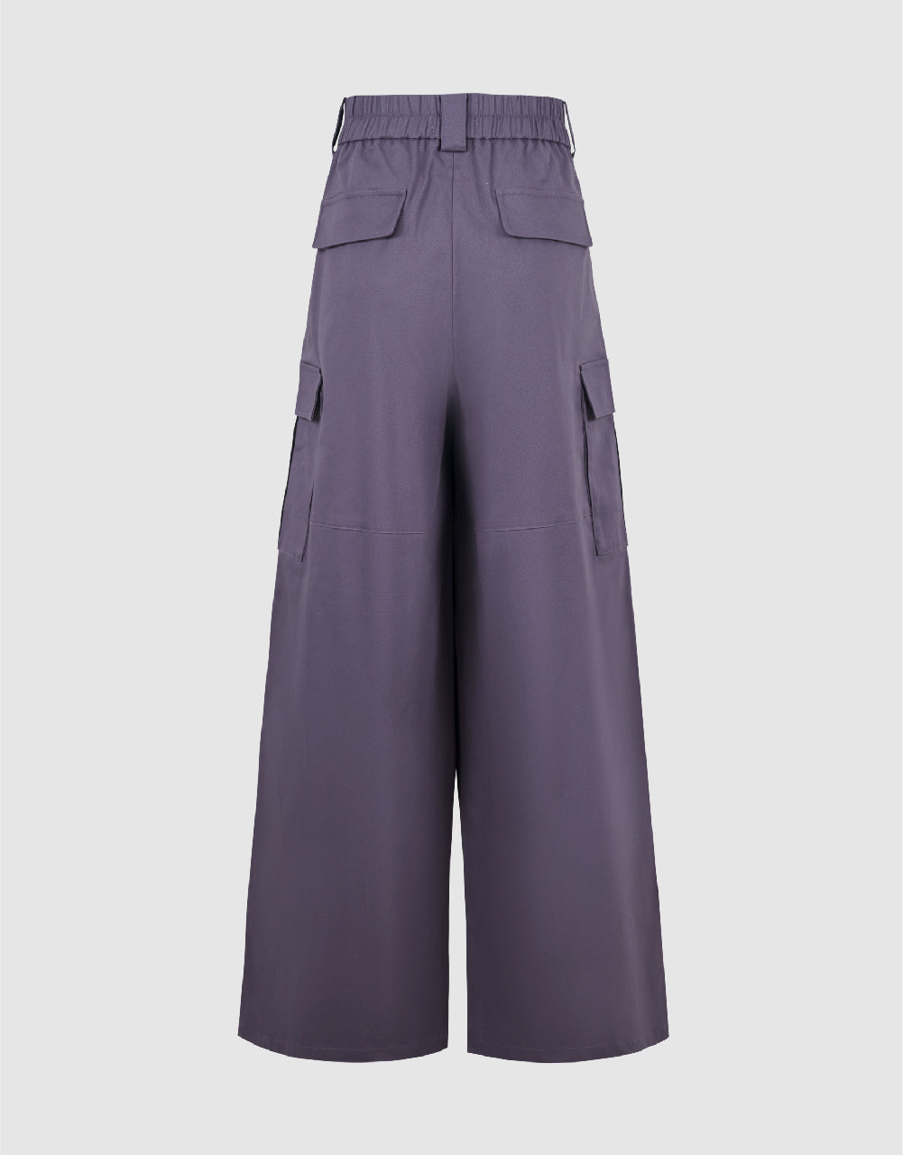 Multi-Pocket Wide-Leg Pants