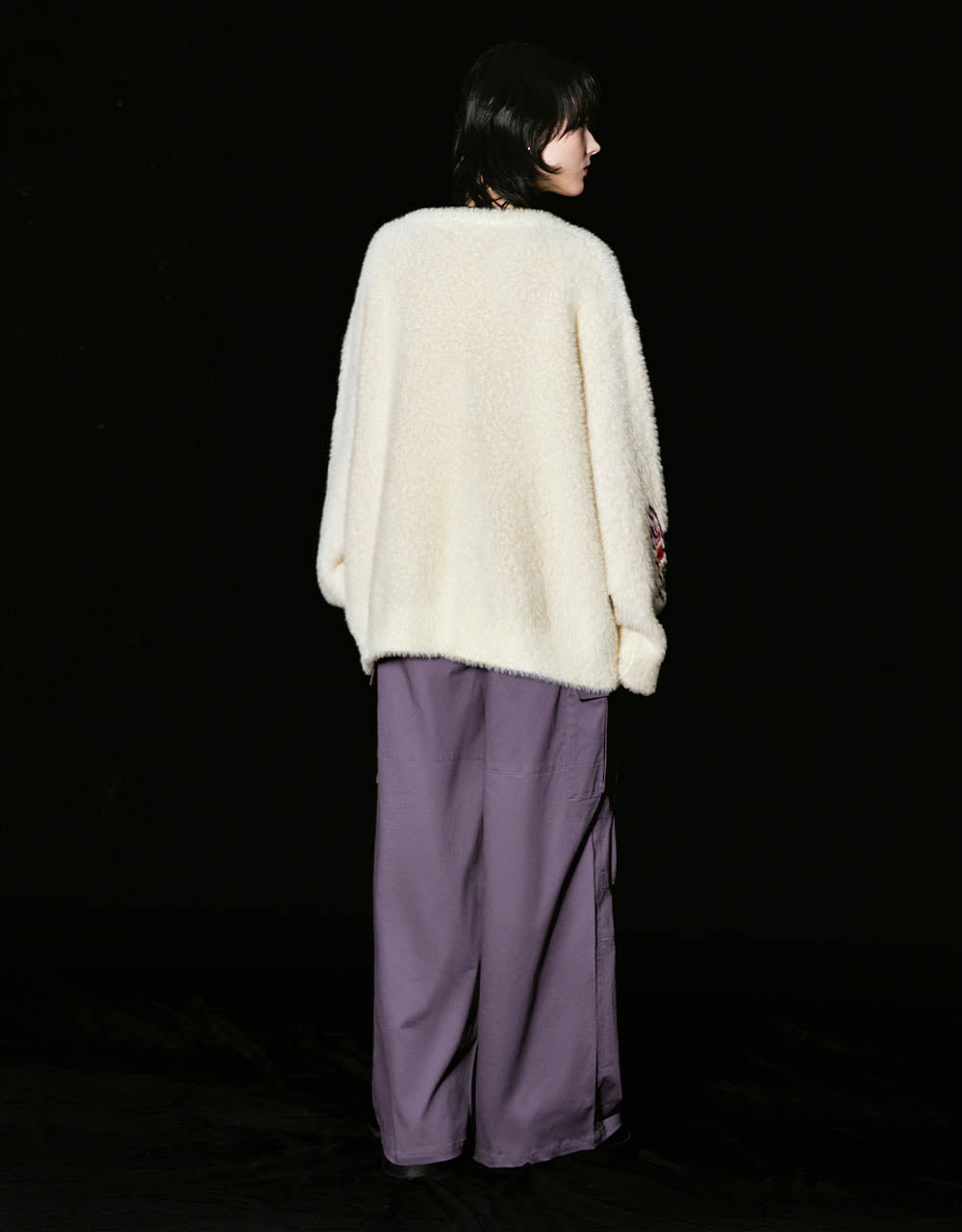 Multi-Pocket Wide-Leg Pants