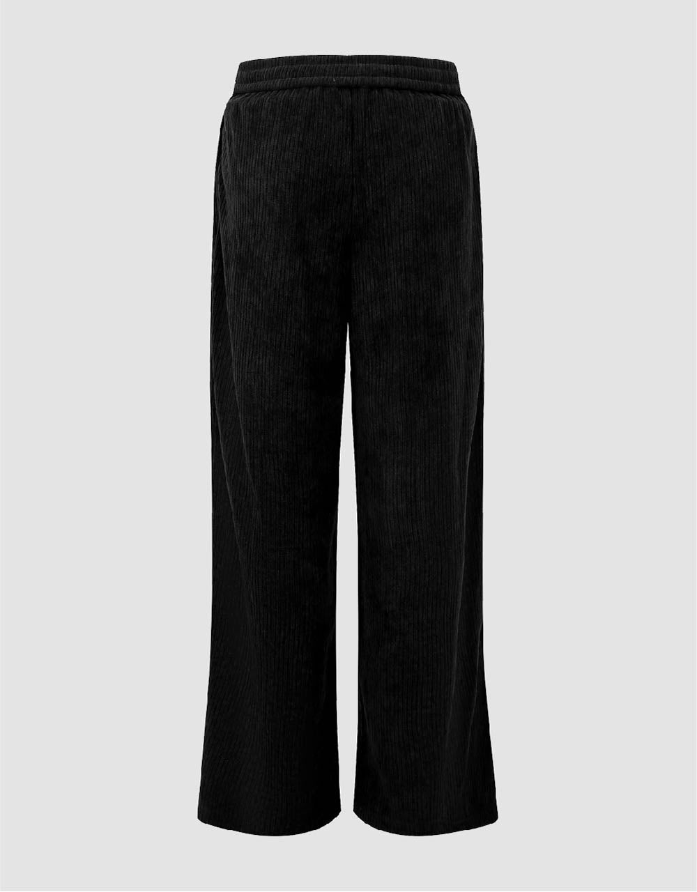 Drawstring Waist Knitted  Wide-Leg Pants