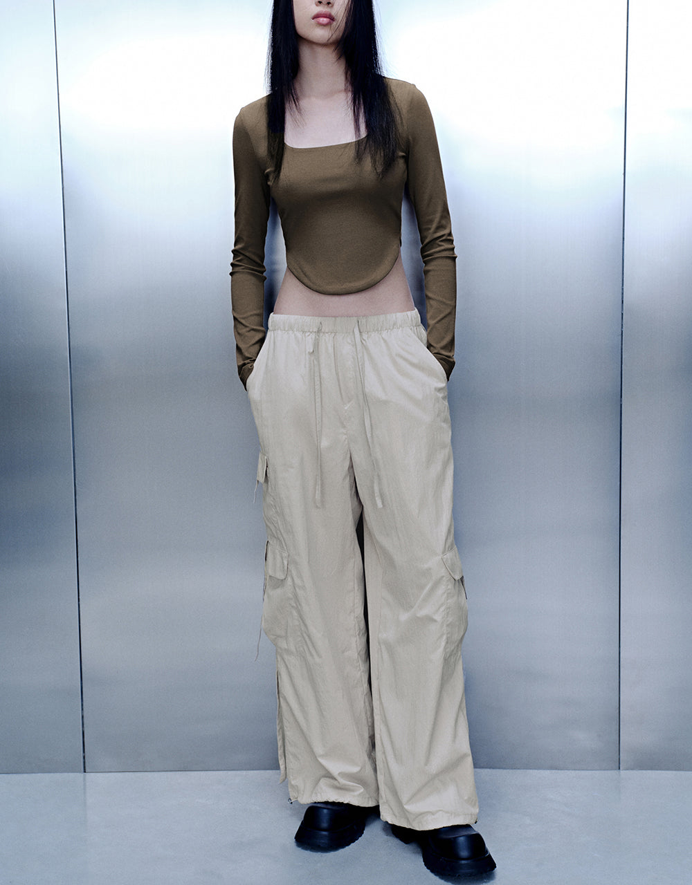 Loose Straight Pants