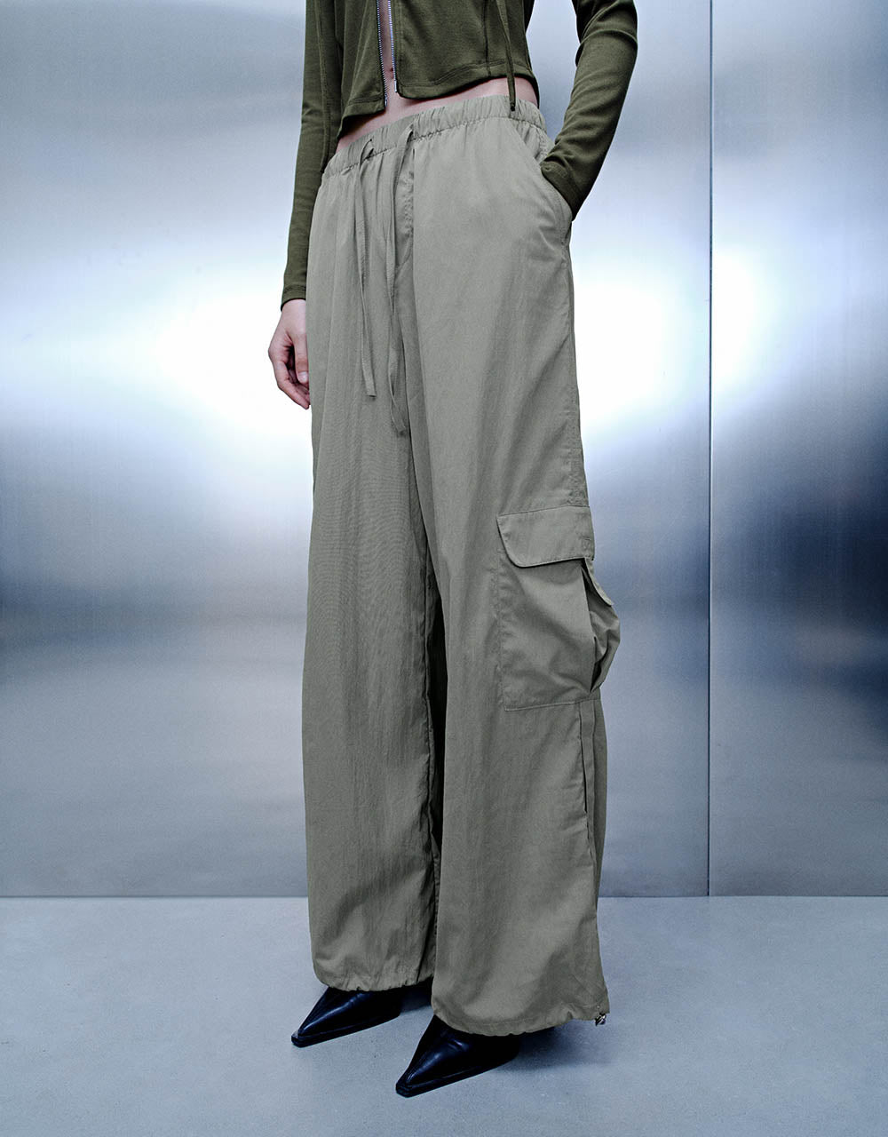 Loose Straight Pants