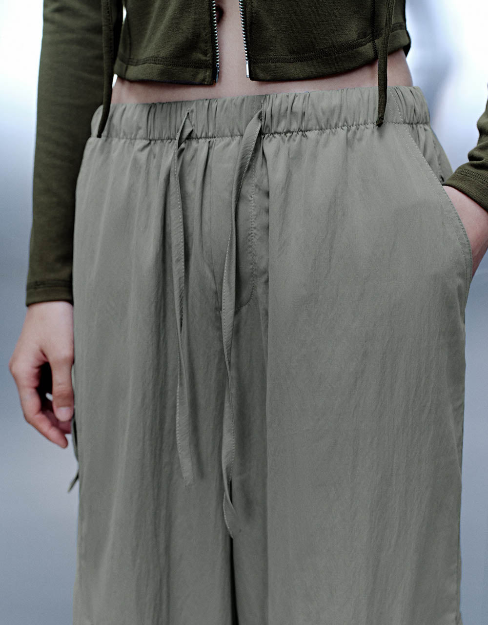 Loose Straight Pants