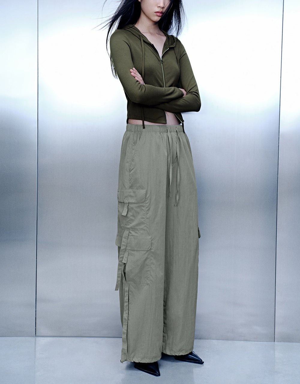 Loose Straight Pants