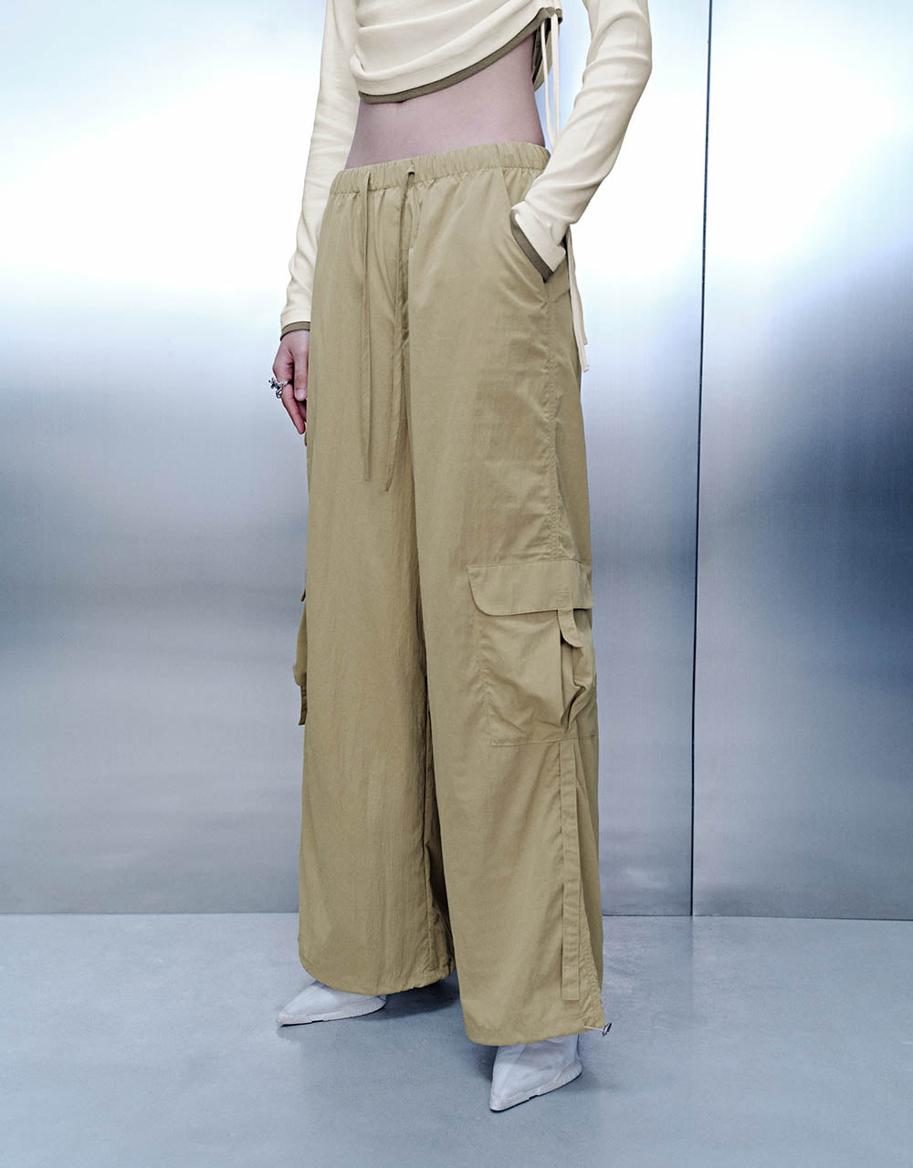 Loose Straight Pants