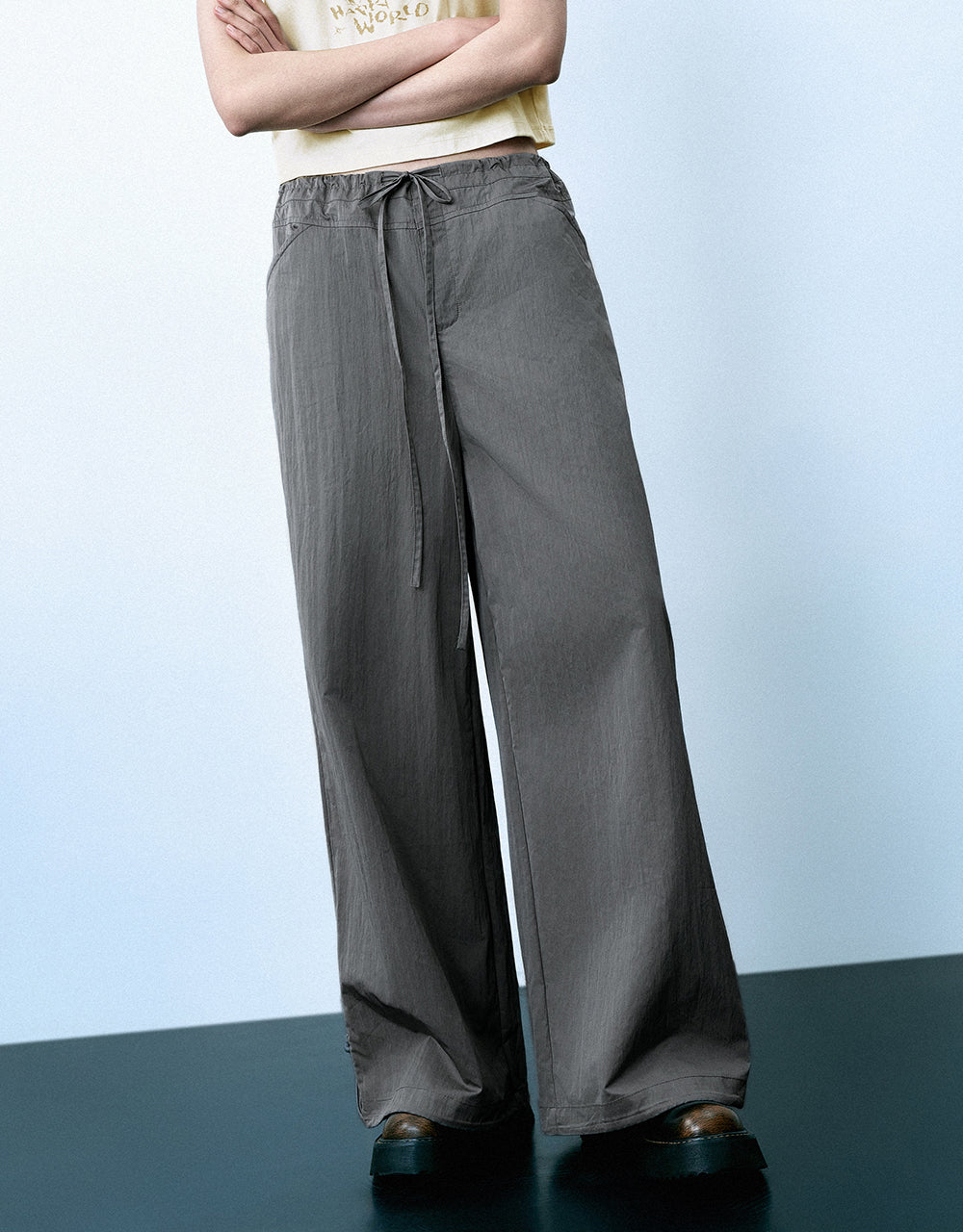 Wide-Leg Pants