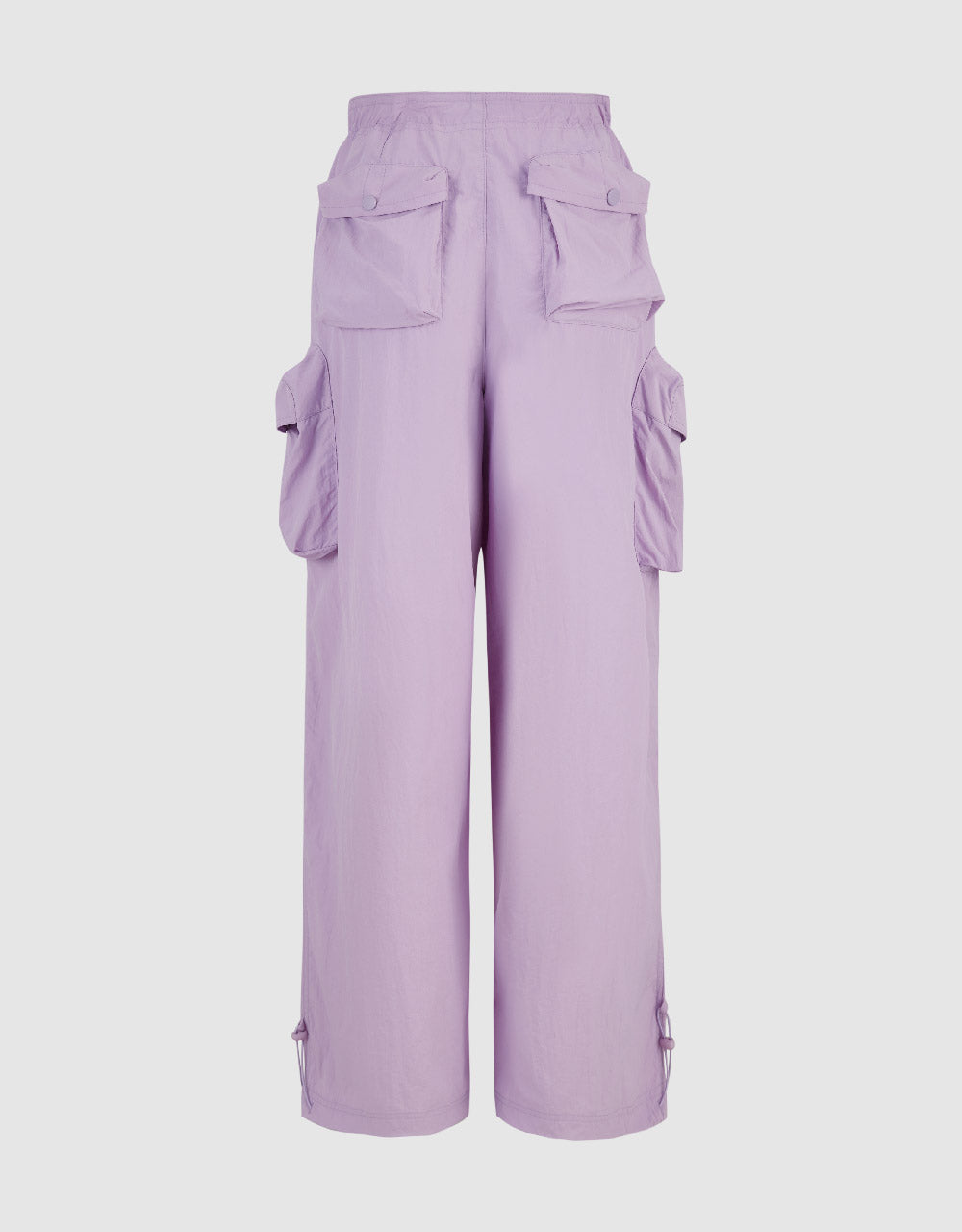 Multi-Pocket Straight Pants